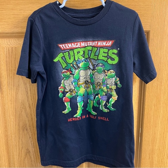Short Sleeve Tee with Ninja Turtles Graphic - Picture 1 of 3
